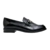 Paragon Flat Shoes In Black Patent Leather