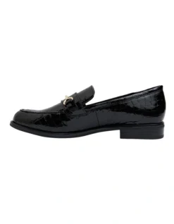 Paragon Flat Shoes In Black Patent Croc Leather 9 Paragon Flat Shoes In Black Patent Croc Leather -Myer Clothing Shop 830584810 3 1 720x928