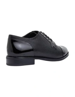 Panache Flat Shoes In Black Patent/Leather -Myer Clothing Shop 830585800 4 720x928