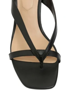 Madrid Black Glove Sandals -Myer Clothing Shop 830635210 7 720x928