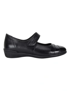 Winston Black Glove Flat Shoes