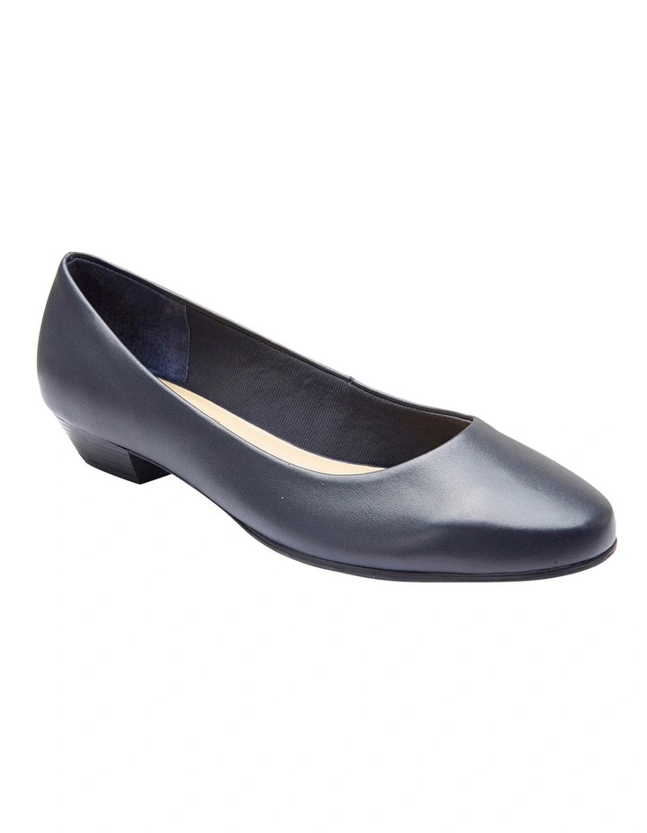 Regal Navy Glove Heeled Shoes 2 Regal Navy Glove Heeled Shoes - Image 2