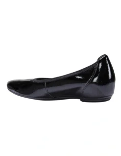 Pamper Black Crinkle Patent Flat Shoes 11 Pamper Black Crinkle Patent Flat Shoes -Myer Clothing Shop 830773900 5 720x928