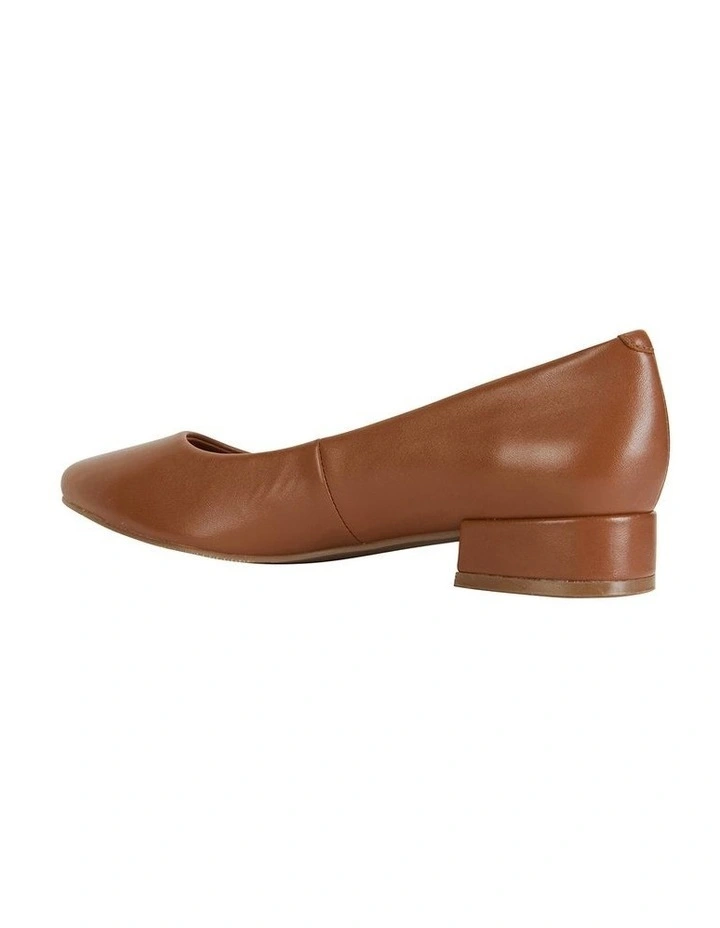 Janine Cognac Glove Heeled Shoes 5 Janine Cognac Glove Heeled Shoes - Image 5