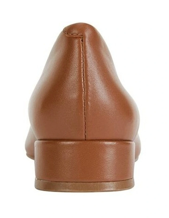 Janine Cognac Glove Heeled Shoes 6 Janine Cognac Glove Heeled Shoes - Image 6