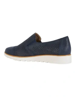 Davis Navy Combo Flat Shoes -Myer Clothing Shop 830946160 5 720x928
