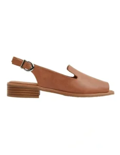 Delaney Sandals In Tan Leather