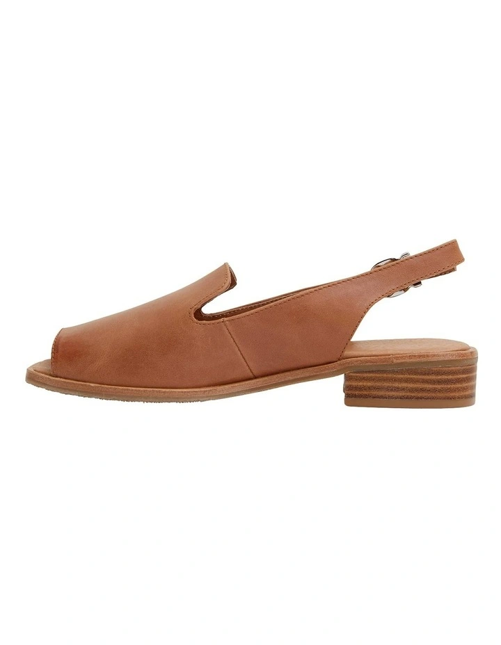 Delaney Sandals In Tan Leather 3 Delaney Sandals In Tan Leather - Image 3