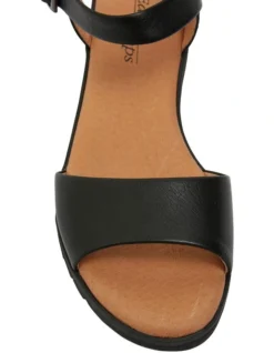 Georgie Sandals In Black Leather 13 Georgie Sandals In Black Leather -Myer Clothing Shop 831009610 7 720x928
