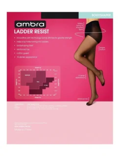 Ladder Resist Bodyshaper Pantyhose Black 7 Ladder Resist Bodyshaper Pantyhose Black -Myer Clothing Shop 831380780 831381770 4 720x928