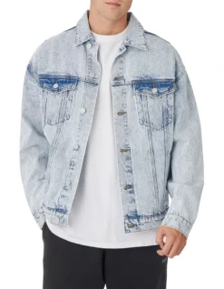 The Camden Denim Jacket Stone Wash