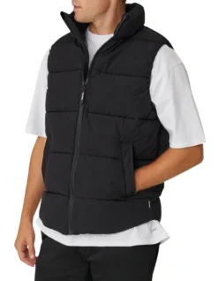 Hanam Puffer Vest Black -Myer Clothing Shop 831439810 3 720x928