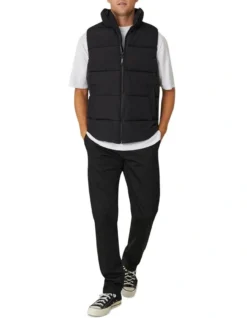 Hanam Puffer Vest Black -Myer Clothing Shop 831439810 4 720x928