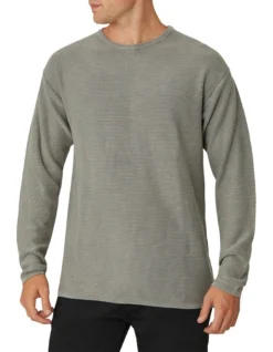 The Washed Richland Knit In Steel