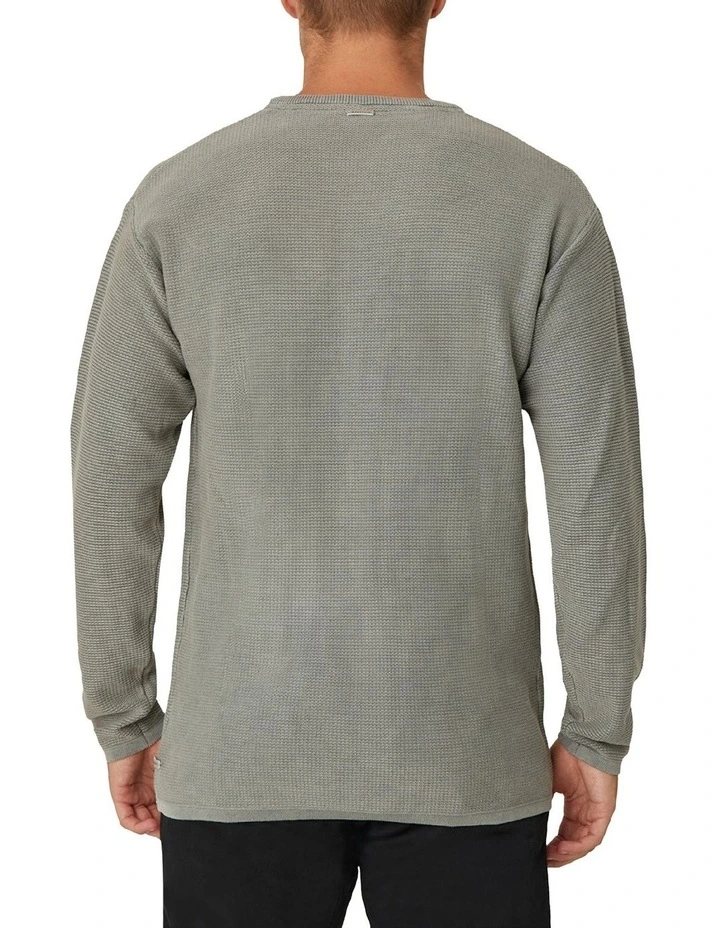 The Washed Richland Knit In Steel 2 The Washed Richland Knit In Steel - Image 2