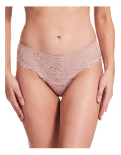 KAYSER Lace Stretch Cotton Hicut Brief Blush
