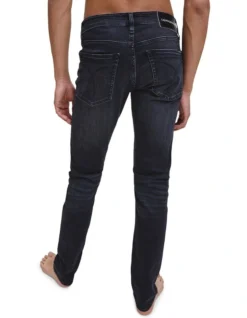Calvin Klein Jeans 026 Low Rise Slim Jeans Black -Myer Clothing Shop 832118770 3 720x928