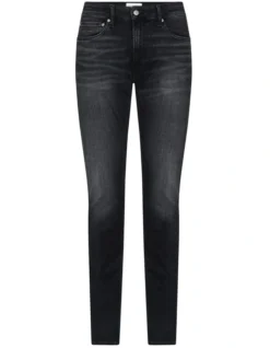 Calvin Klein Jeans 026 Low Rise Slim Jeans Black -Myer Clothing Shop 832118770 5 720x928