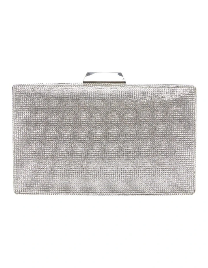 Desyre Clutch Bag In Silver 1 Desyre Clutch Bag In Silver