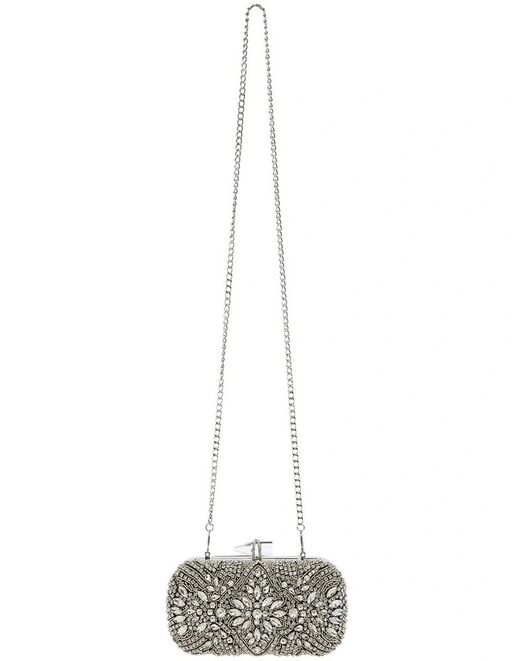 Gelsey Black/White Clutch Bag 4 Gelsey Black/White Clutch Bag - Image 4