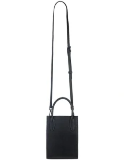 Petite Leather Tote Bag Black -Myer Clothing Shop 832564720 3 720x928