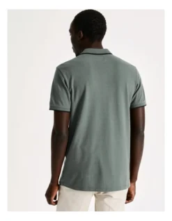 Amalfi Pique Polo In Khaki -Myer Clothing Shop 833887270 6 2 720x928