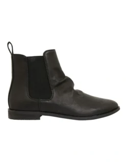 Eckna Black Smooth Boots