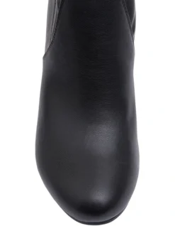 Zeck Black Smooth Boots 13 Zeck Black Smooth Boots -Myer Clothing Shop 834335380 7 720x928