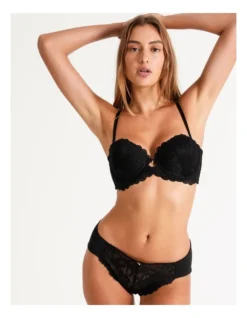 Chloe & Lola Lace Strapless Contour Bra Black -Myer Clothing Shop 836119540 870778540 3 720x928