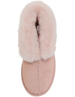 Pixie Pink Suede Slippers 7 Pixie Pink Suede Slippers -Myer Clothing Shop 836358310 4 720x928