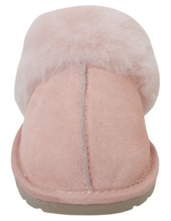 Peggy Pink Suede Slippers 6 Peggy Pink Suede Slippers -Myer Clothing Shop 836358490 3 720x928