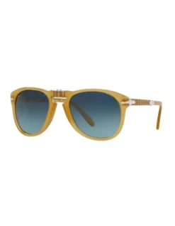 Persol PO0714SM Steve McQueen Yellow Polarised Sunglasses