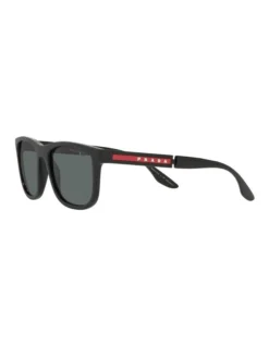 Prada Linea Rossa PS 04XS Black Polarised Sunglasses -Myer Clothing Shop 837151030 3 720x928