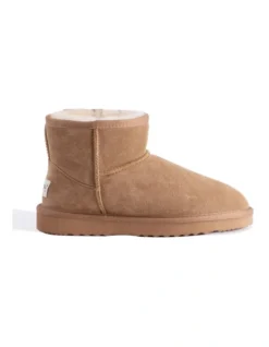 Short Sheepskin Ankle Boot Chestnut/Tan 11 Short Sheepskin Ankle Boot Chestnut/Tan -Myer Clothing Shop 837291970 7 720x928