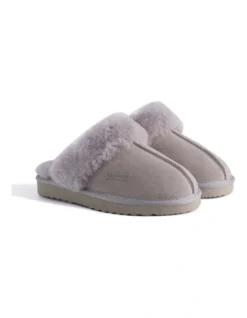 Unisex Sheepskin Wool Sydney Slippers Light Grey 12 Unisex Sheepskin Wool Sydney Slippers Light Grey -Myer Clothing Shop 837292510 6 720x928