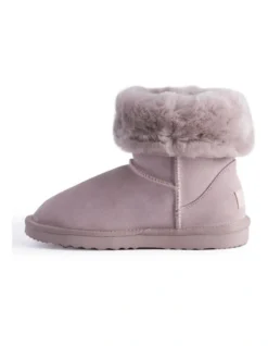 Mid Calf Sheepskin Boot Pale Pink -Myer Clothing Shop 837293860 5 720x928