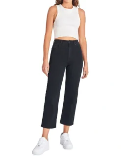 ABRAND JEANS A Venice Straight Leg Jean Dead Of Night