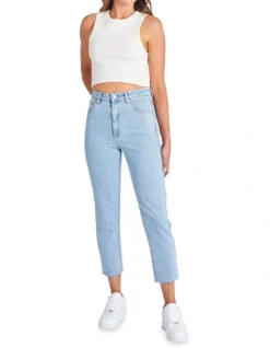 ABRAND JEANS A '94 High Slim Petite Mom Jean Walkaway