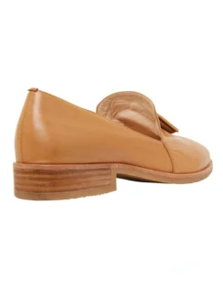 Salvador Flat Shoes In Cognac Leather -Myer Clothing Shop 838969030 4 720x928