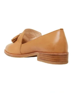 Salvador Flat Shoes In Cognac Leather -Myer Clothing Shop 838969030 6 720x928