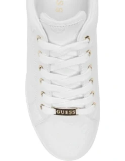 Guess Rollin White Lace-Up Sneaker 7 Guess Rollin White Lace-Up Sneaker -Myer Clothing Shop 840151090 4 720x928