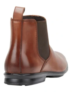 Hush Puppies Leather Tan Burnish Chelsea Boot -Myer Clothing Shop 840499750 5 720x928