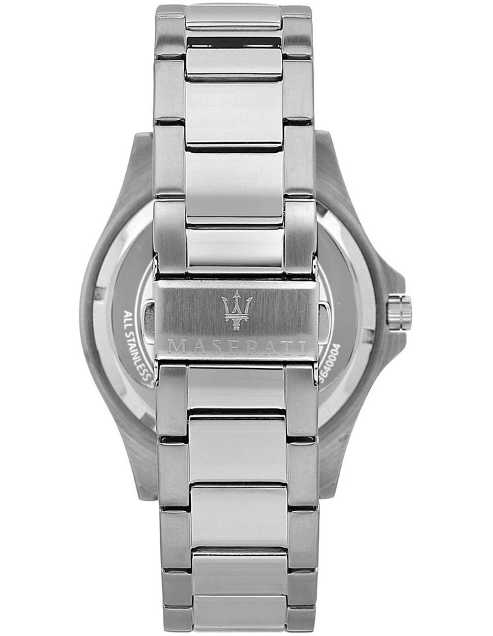 Maserati Stile Gun Metal Gunmetal Stainless Steel Sport Watch 6 Maserati Stile Gun Metal Gunmetal Stainless Steel Sport Watch - Image 6