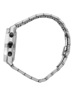 Maserati Stile Chrono Black Dial Bracelet Black Stainless Steel Chronograph Watch -Myer Clothing Shop 840873250 4 720x928