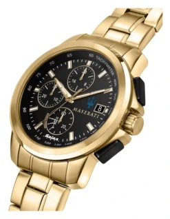 Maserati Successo Solar Gold Gold Stainless Steel Chronograph Watch 10 Maserati Successo Solar Gold Gold Stainless Steel Chronograph Watch -Myer Clothing Shop 840873430 5 720x928