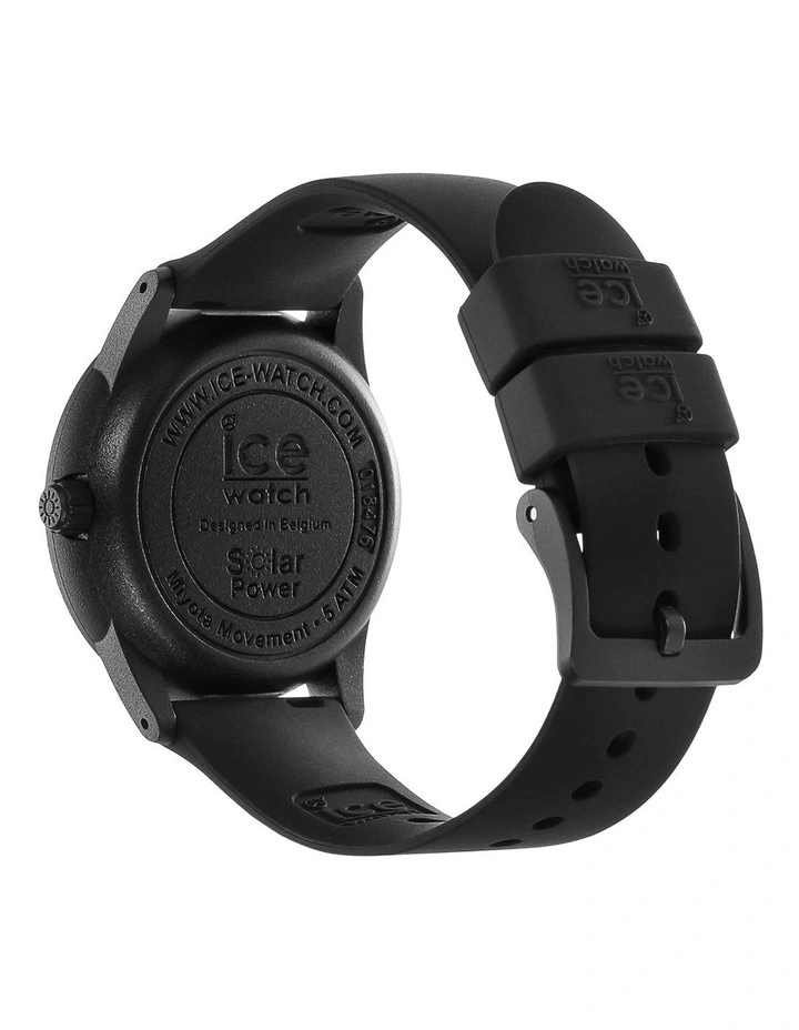 Ice-Watch Solar Power Black Small Watch 3 Ice-Watch Solar Power Black Small Watch - Image 3