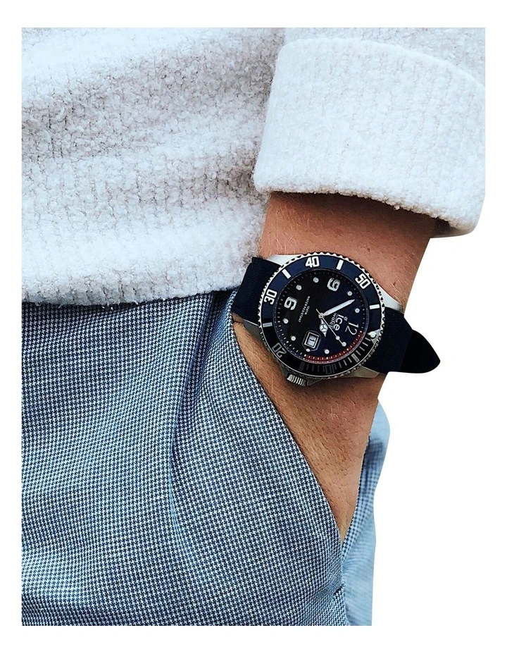 Ice-Watch Ice Steel Black Large Watch 2 Ice-Watch Ice Steel Black Large Watch - Image 2