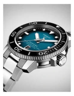 Tissot Seastar 2000 Professional Powermatic 80 T1206071104100 Automatic Watch In Aqua -Myer Clothing Shop 841447000 3 720x928