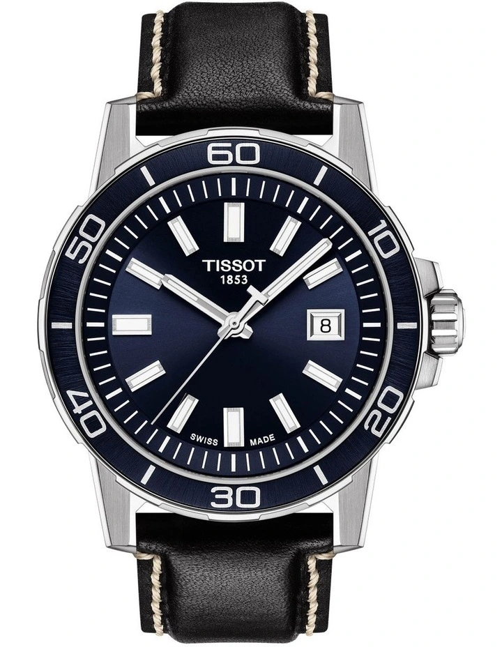 Tissot Supersport Gent T1256101604100 Watch In Blue 1 Tissot Supersport Gent T1256101604100 Watch In Blue