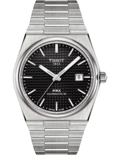 Tissot PRX Powermatic 80 T1374071105100 Automatic Watch In Black